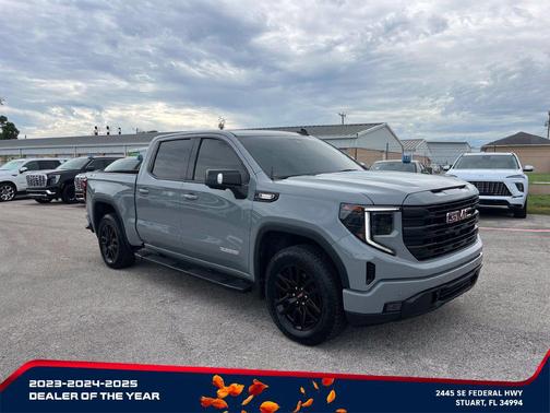 Thunderstorm Gray 2024 GMC Sierra 1500 Elevation