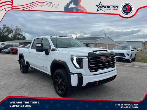 Summit White 2026 GMC Sierra 2500 AT4