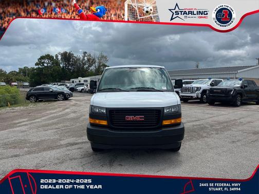 Summit White 2026 GMC Savana 2500 Work Van