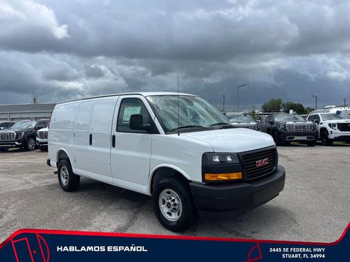 Summit White 2026 GMC Savana 2500 Work Van