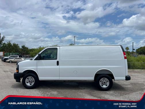 Summit White 2026 GMC Savana 2500 Work Van