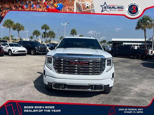 Glacier White Tricoat 2026 GMC Sierra 1500 Denali