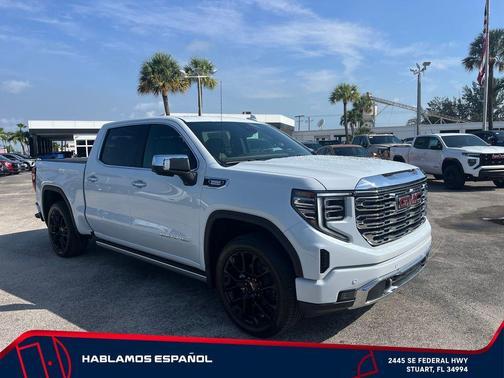 Glacier White Tricoat 2026 GMC Sierra 1500 Denali