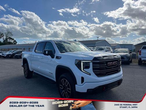 Summit White 2026 GMC Sierra 1500 AT4