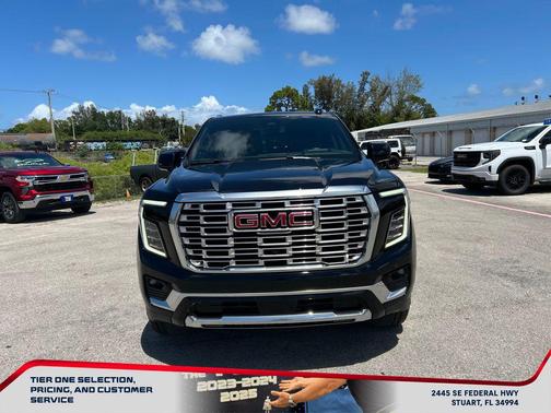Onyx Black 2025 GMC Yukon XL Denali