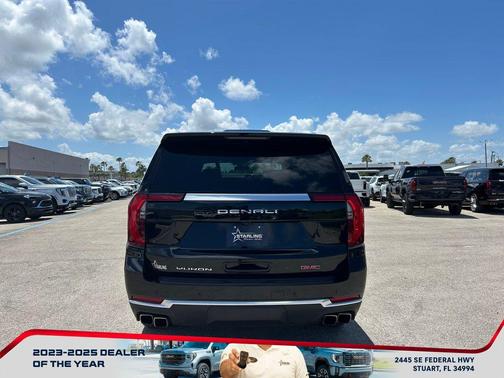Onyx Black 2025 GMC Yukon XL Denali