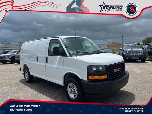 Summit White 2026 GMC Savana 2500 Work Van