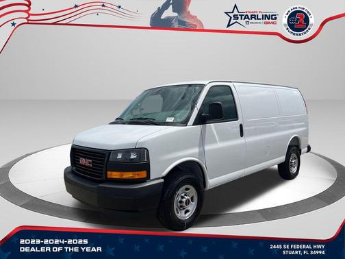 Summit White 2026 GMC Savana 2500 Work Van
