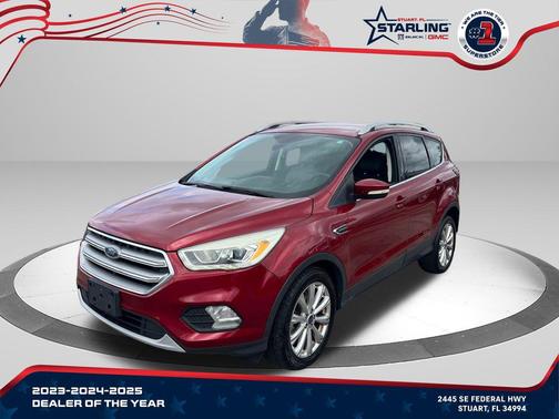 RUBY RED METALLIC TINTED CC 2017 Ford Escape Titanium