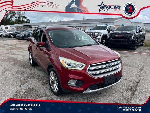 RUBY RED METALLIC TINTED CC 2017 Ford Escape Titanium