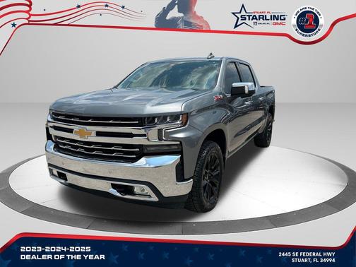 Satin Steel Metallic 2021 Chevrolet Silverado 1500 LTZ