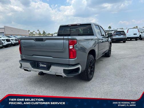 Satin Steel Metallic 2021 Chevrolet Silverado 1500 LTZ