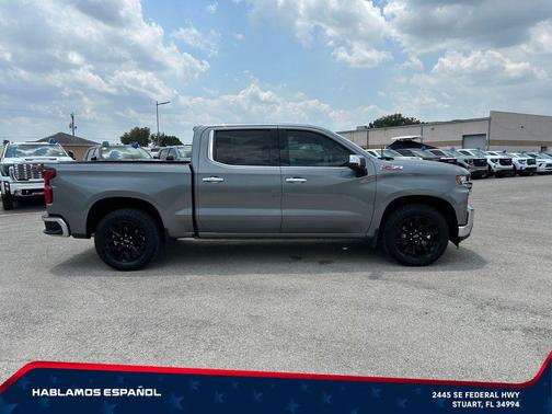 Satin Steel Metallic 2021 Chevrolet Silverado 1500 LTZ