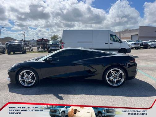 Black 2023 Chevrolet Corvette Stingray w/1LT