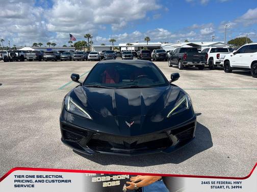 Black 2023 Chevrolet Corvette Stingray w/1LT