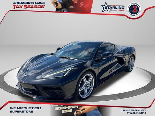 Black 2023 Chevrolet Corvette Stingray w/1LT