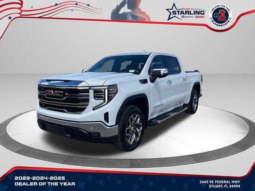 Summit White 2026 GMC Sierra 1500 SLT