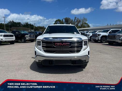 Summit White 2026 GMC Sierra 1500 SLT