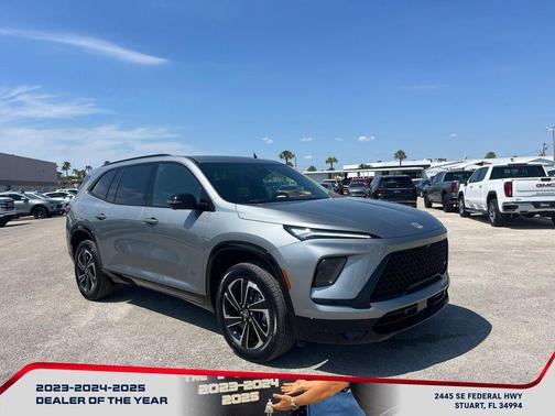 moonstone gray metallic 2026 Buick Enclave Sport Touring