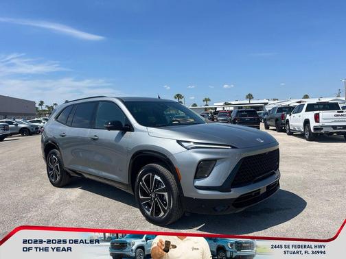 moonstone gray metallic 2026 Buick Enclave Sport Touring