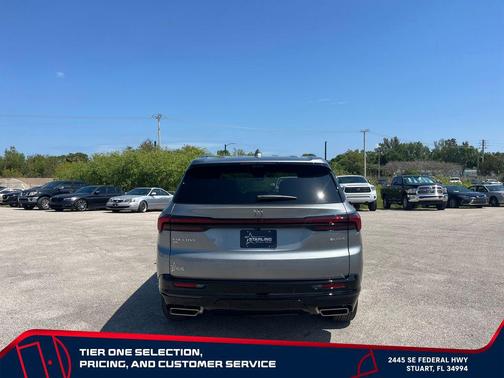 moonstone gray metallic 2026 Buick Enclave Sport Touring