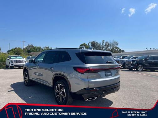 moonstone gray metallic 2026 Buick Enclave Sport Touring