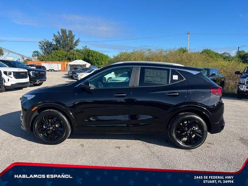 Ebony Twilight Metallic 2026 Buick Encore GX Sport Touring