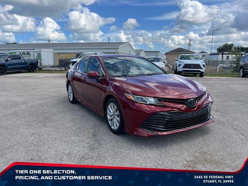 Ruby Flare Pearl 2020 Toyota Camry LE
