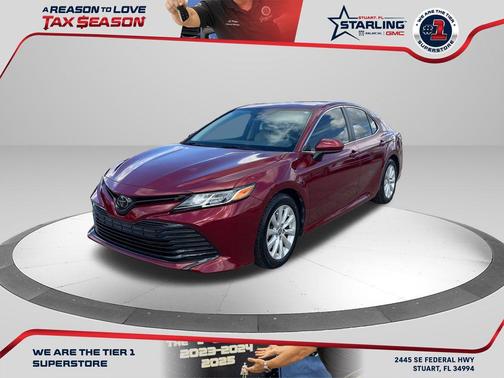 Ruby Flare Pearl 2020 Toyota Camry LE