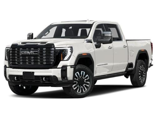 Glacier White Tricoat 2026 GMC Sierra 2500 Denali Ultimate