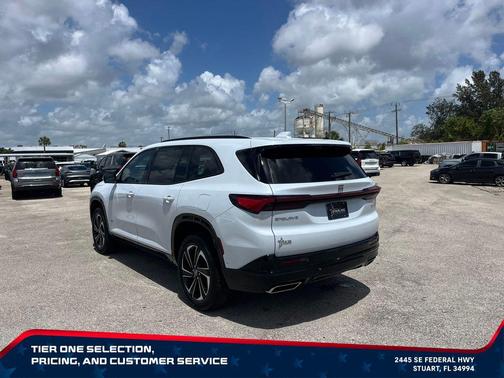 Iridescent White Tricoat 2026 Buick Enclave Sport Touring