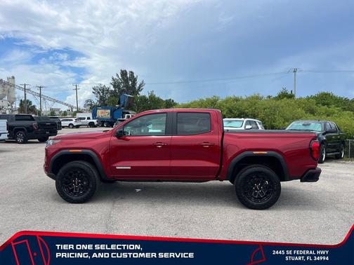 Volcanic Red Tintcoat 2026 GMC Canyon Elevation