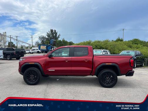 Volcanic Red Tintcoat 2026 GMC Canyon Elevation