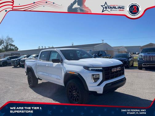 Summit White 2026 GMC Canyon Elevation