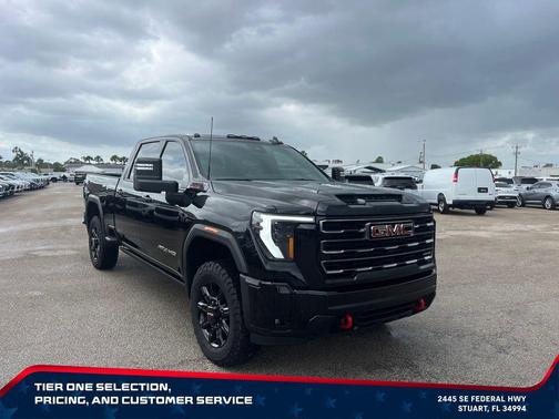 Onyx Black 2025 GMC Sierra 2500 AT4