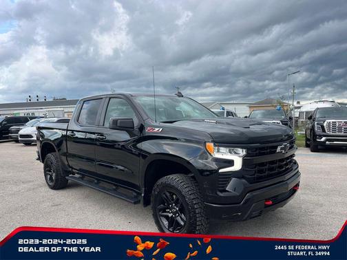 Black 2024 Chevrolet Silverado 1500 LT Trail Boss