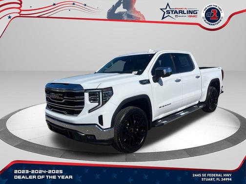 Summit White 2026 GMC Sierra 1500 SLT