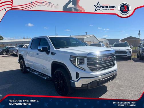 Summit White 2026 GMC Sierra 1500 SLT