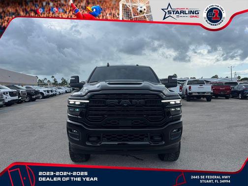 Diamond Black Crystal Pearlcoat 2025 RAM 2500 Laramie Crew Cab 4x4 6'4' Box