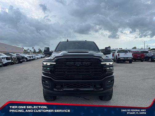 Diamond Black Crystal Pearlcoat 2025 RAM 2500 Laramie Crew Cab 4x4 6'4' Box
