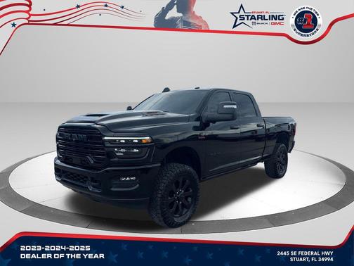 Diamond Black Crystal Pearlcoat 2025 RAM 2500 Laramie Crew Cab 4x4 6'4' Box
