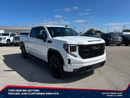 Summit White 2026 GMC Sierra 1500 Elevation