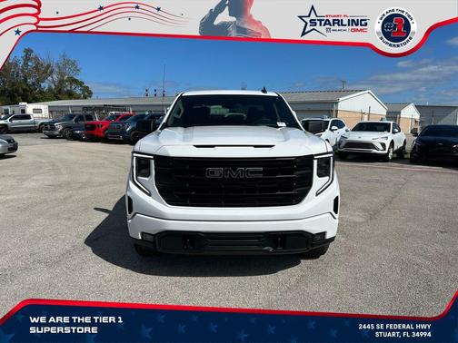 Summit White 2026 GMC Sierra 1500 Elevation