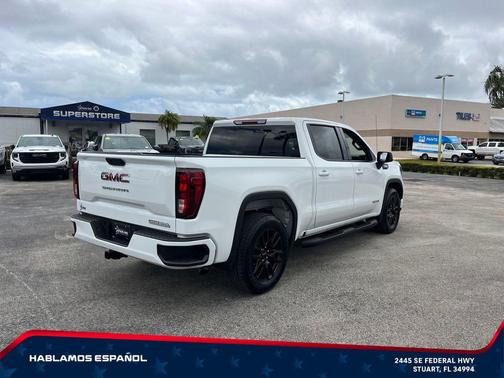 Summit White 2024 GMC Sierra 1500 Elevation
