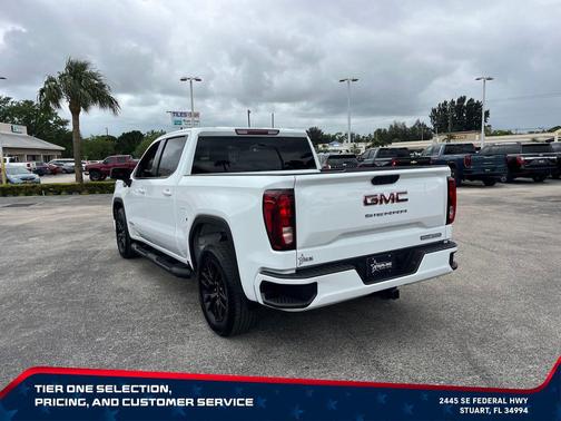 Summit White 2024 GMC Sierra 1500 Elevation