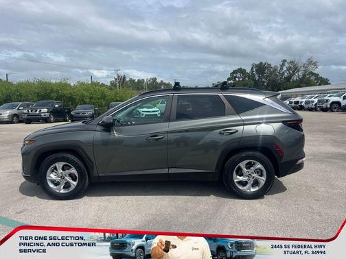 Amazon Gray 2022 Hyundai TUCSON SEL