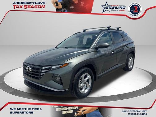 Amazon Gray 2022 Hyundai TUCSON SEL