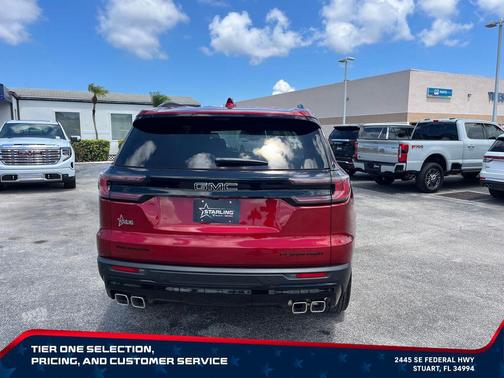 Volcanic Red Tintcoat 2026 GMC Acadia Elevation FWD