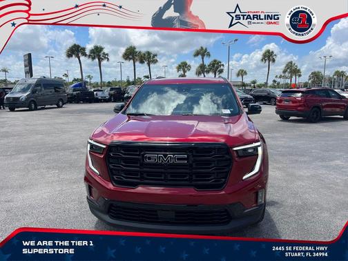 Volcanic Red Tintcoat 2026 GMC Acadia Elevation FWD
