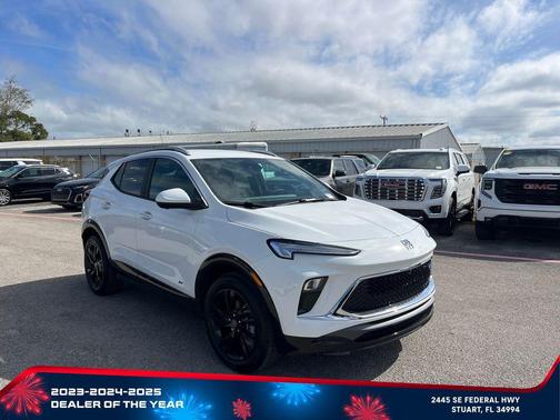 Summit White 2026 Buick Encore GX Sport Touring